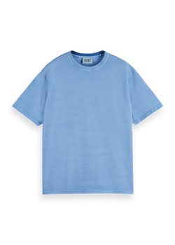 Scotch &amp; Soda Koszulka w kolorze błękitnym ze sklepu Limango Polska w kategorii T-shirty męskie - zdjęcie 180455826