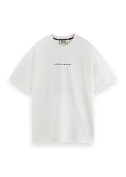Scotch &amp; Soda Koszulka w kolorze białym ze sklepu Limango Polska w kategorii T-shirty męskie - zdjęcie 180455849