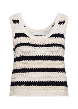 ARMEDANGELS Sweter damski - Claaire Kobiety Bawełna écru w paski ze sklepu vangraaf w kategorii Kamizelki damskie - zdjęcie 180456699
