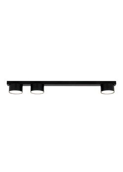 Sufitowa lampa trzypunktowa czarna Z9-K10 ze sklepu Edinos.pl w kategorii Lampy sufitowe - zdjęcie 180457187