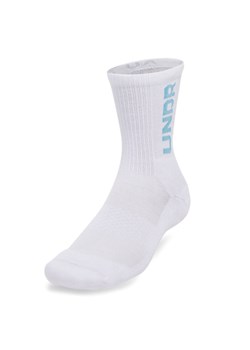 Skarpetki treningowe uniseks (3-pack) Under Armour UA 3-Maker Mid-Crew - białe - id: 274492 - marki Under Armour - 180457286 Skarpetki treningowe uniseks (3-pack) Under Armour UA 3-Maker Mid-Crew - białe ze sklepu Sportstylestory.com w kategorii Skarpetki damskie - zdjęcie 180457286