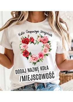 koszulki dla koła gospodyń wiejskich - wzór kwiaty54 ze sklepu Time For Fashion w kategorii Bluzki damskie - zdjęcie 180457518