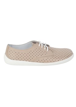 Olivier Barefoot Damskie minimalistyczne sneakersy 1288POL beż z białym beżowy ze sklepu ButyModne.pl w kategorii Półbuty damskie - zdjęcie 180457609