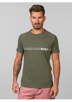 Hugo Boss Koszulka w kolorze khaki ze sklepu Limango Polska w kategorii T-shirty męskie - zdjęcie 180458127