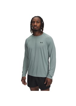 Męski longsleeve treningowy Under Armour UA Tech 2.0 LS - zielony ze sklepu Sportstylestory.com w kategorii T-shirty męskie - zdjęcie 180458725
