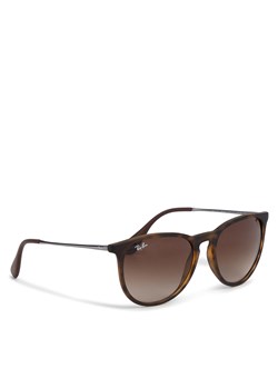 Okulary przeciwsłoneczne Ray-Ban Erika 0RB4171 865/13 Brązowy ze sklepu eobuwie.pl w kategorii Okulary przeciwsłoneczne damskie - zdjęcie 180459065