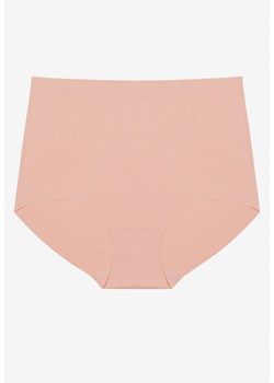 Różowe Bezszwowe Majtki High Waist Navorila ze sklepu renee.pl w kategorii Majtki damskie - zdjęcie 180459156
