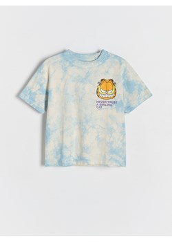 Reserved - T-shirt GARFIELD - złamana biel ze sklepu Reserved w kategorii T-shirty chłopięce - zdjęcie 180459786