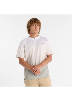 Koszulka męska New Balance MT41406LIN – beżowa ze sklepu New Balance Poland w kategorii T-shirty męskie - zdjęcie 180462388