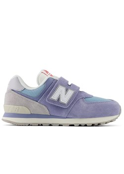 Buty New Balance PV574BLG - fioletowe ze sklepu streetstyle24.pl w kategorii Buty sportowe dziecięce - zdjęcie 180462798