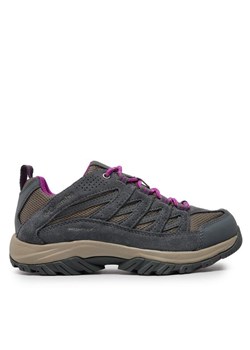 Trekkingi Columbia Crestwood Waterproof 1765411005 Czarny ze sklepu MODIVO w kategorii Buty trekkingowe damskie - zdjęcie 180476109