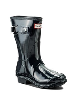 Kalosze Hunter Org Short Gloss WFS1000RGL Granatowy ze sklepu MODIVO w kategorii Kalosze damskie - zdjęcie 180488845