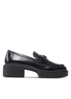 Loafersy Coach Leah Loafer CB990 Czarny ze sklepu MODIVO w kategorii Półbuty damskie - zdjęcie 180490876
