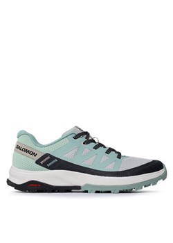 Trekkingi Salomon Outrise W L47160300 Niebieski - id: 0000302672042 - marki Salomon - 180495887 Trekkingi Salomon Outrise W L47160300 Niebieski ze sklepu MODIVO w kategorii Buty trekkingowe damskie - zdjęcie 180495887