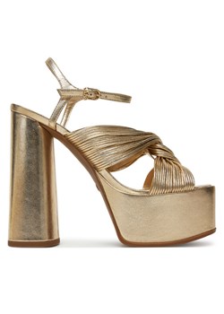 Sandały MICHAEL Michael Kors Alessia 40S5ASHS1M Złoty ze sklepu MODIVO w kategorii Sandały damskie - zdjęcie 180502197