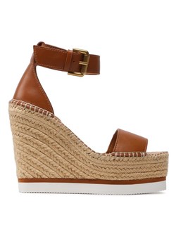 Espadryle See By Chloé SB26152 Brązowy - id: 0000302158812 - marki See By Chloé - 180504957 Espadryle See By Chloé SB26152 Brązowy ze sklepu MODIVO w kategorii Espadryle damskie - zdjęcie 180504957