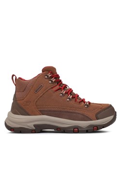 Trapery Skechers Trego Alpine Trail 167004/BRN Brązowy ze sklepu MODIVO w kategorii Buty trekkingowe damskie - zdjęcie 180506357