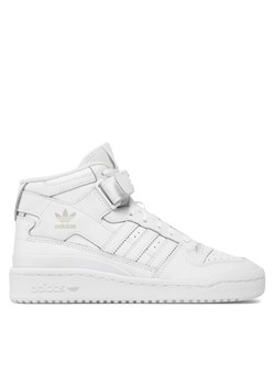 Sneakersy adidas Forum Mid J FZ2086 Biały ze sklepu MODIVO w kategorii Buty sportowe dziecięce - zdjęcie 180510036