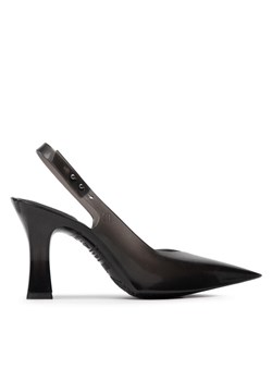 Sandały Melissa Slingback Heel + Larroude 33606 Czarny ze sklepu MODIVO w kategorii Czółenka - zdjęcie 180520425