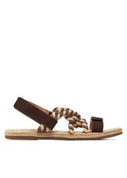 Espadryle Manebi Sandals P 7.8 Y0 Brązowy ze sklepu MODIVO w kategorii Sandały damskie - zdjęcie 180536918