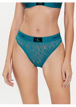 Calvin Klein Underwear Figi klasyczne 000QF7379E Zielony ze sklepu MODIVO w kategorii Majtki damskie - zdjęcie 181032228