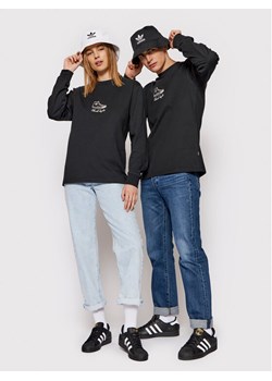 Converse Longsleeve Icon Signature 10023637-A01 Czarny Standard Fit ze sklepu MODIVO w kategorii T-shirty męskie - zdjęcie 181032289