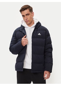 adidas Kurtka puchowa Helionic HG8750 Granatowy Regular Fit ze sklepu MODIVO w kategorii Kurtki męskie - zdjęcie 181032308