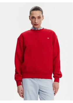 Tommy Hilfiger Bluza WW0WW45980 Czerwony Regular Fit ze sklepu MODIVO w kategorii Bluzy damskie - zdjęcie 181032318