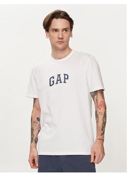 Gap T-Shirt 570044-00 Biały Regular Fit ze sklepu MODIVO w kategorii T-shirty męskie - zdjęcie 181032339