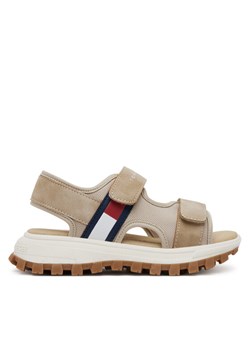 Tommy Hilfiger Sandały T3B2-33901-1692500 M Beżowy ze sklepu MODIVO w kategorii Sandały dziecięce - zdjęcie 181032555