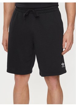 adidas Szorty sportowe Essentials+ Made With Hemp Shorts HR8617 Czarny Regular Fit ze sklepu MODIVO w kategorii Spodenki męskie - zdjęcie 181032599