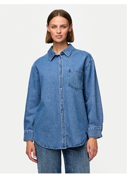 Pieces Koszula jeansowa 17150991 Niebieski Oversize ze sklepu MODIVO w kategorii Koszule damskie - zdjęcie 181032607