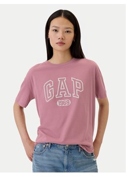 Gap T-Shirt 500012-03 Różowy Oversize ze sklepu MODIVO w kategorii Bluzki damskie - zdjęcie 181032616