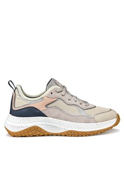 Geox Sneakersy D Oliviera + Grip D55VNA 0AS22 CH65Y Beżowy ze sklepu MODIVO w kategorii Buty sportowe damskie - zdjęcie 181032677