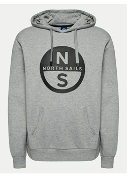 North Sails Bluza 691223 Szary Regular Fit ze sklepu MODIVO w kategorii Bluzy męskie - zdjęcie 181032719