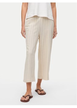 Vero Moda Kuloty Mindy 10322130 Beżowy Loose Fit ze sklepu MODIVO w kategorii Spodnie damskie - zdjęcie 181032727