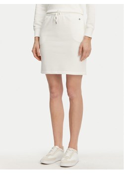Gant Spódnica dresowa 4200274 Écru Regular Fit ze sklepu MODIVO w kategorii Spódnice - zdjęcie 181032738