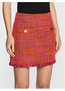 Liu Jo Spódnica mini CF2220 T2491 Różowy Regular Fit ze sklepu MODIVO w kategorii Spódnice - zdjęcie 181032798
