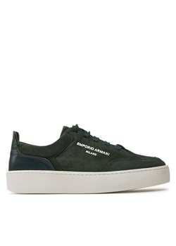 Emporio Armani Sneakersy X3X207 XR158 00571 Zielony ze sklepu MODIVO w kategorii Buty sportowe damskie - zdjęcie 181032938