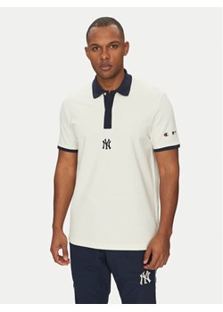 Champion Polo 221044 Biały Regular Fit ze sklepu MODIVO w kategorii T-shirty męskie - zdjęcie 181033005