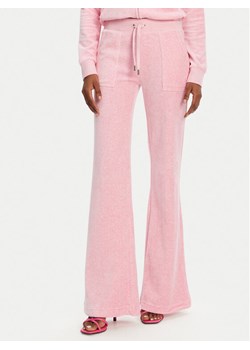Juicy Couture Spodnie dresowe Layla JCSEBJ001 Różowy Flared Leg ze sklepu MODIVO w kategorii Spodnie damskie - zdjęcie 181033006