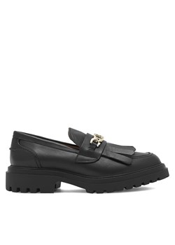 Eva Minge Loafersy ANGE-1018 Czarny ze sklepu MODIVO w kategorii Mokasyny damskie - zdjęcie 181033087