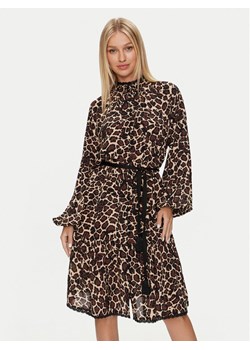 Replay Sukienka codzienna W9113 .000.74994 Brązowy Loose Fit ze sklepu MODIVO w kategorii Sukienki - zdjęcie 181033168