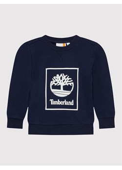 Timberland Bluza T25T58 S Granatowy Regular Fit ze sklepu MODIVO w kategorii Bluzy chłopięce - zdjęcie 181033185