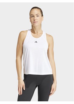 adidas Koszulka techniczna Train Essentials IS4034 Biały Regular Fit ze sklepu MODIVO w kategorii Bluzki damskie - zdjęcie 181033196