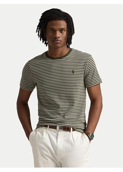 Polo Ralph Lauren T-Shirt 710961128001 Brązowy Custom Fit ze sklepu MODIVO w kategorii T-shirty męskie - zdjęcie 181033228
