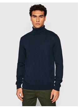 Selected Homme Golf Berg 16074684 Granatowy Regular Fit ze sklepu MODIVO w kategorii Swetry męskie - zdjęcie 181033229