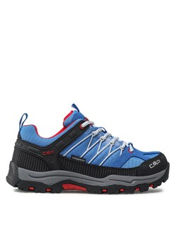 CMP Trekkingi Rigel Low Trekking Shoe Kids Wp 3Q54554J Niebieski ze sklepu MODIVO w kategorii Buty trekkingowe damskie - zdjęcie 181033249