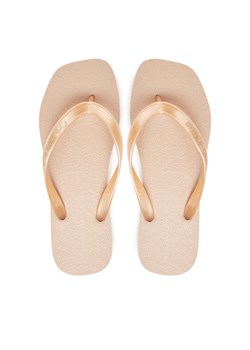 Calvin Klein Jeans Japonki Thong+ Tpu Metallic YW0YW01720 Różowy ze sklepu MODIVO w kategorii Klapki damskie - zdjęcie 181033296