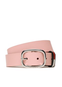 Tommy Jeans Pasek Damski Tjw Oval 3.0 AW0AW14610 Różowy ze sklepu MODIVO w kategorii Paski damskie - zdjęcie 181033326